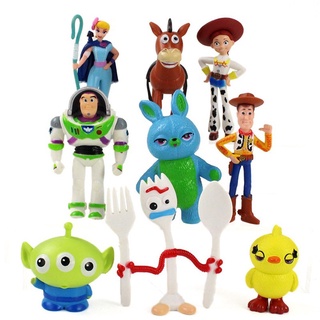 Figura de juguete de Toy Story 4/Disney/Woody/luzyear/Rex/extrano/oso regalo para niños (6)