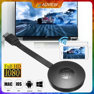 Chromecast G2 TV Streaming Wireless Miracast Airplay Google Chromecast HDMI Dongle Display Adapter