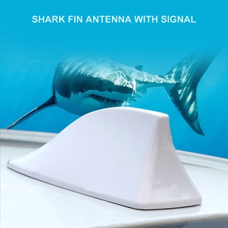 dududuni antena de coche autoadhesiva Universal en forma de aleta de tiburón Radio FM señal aérea recorte para Auto