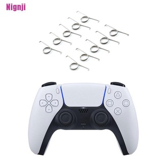 [Nignji] 10 piezas para PS5 controlador botón resorte Metal mango L2 R2 gatillo pieza reparadora