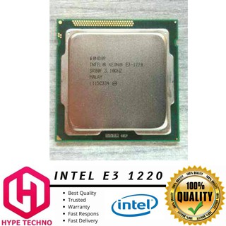 Intel Xeon E3 1220 Cache 8M 3.10 GHz LGA 1155 - procesador de computadora