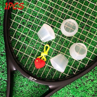 YVONNE Tennis Accessories Racket Power Cap for Players Tennis Energy Sleeve Tennis Racket Cover Transparent White High quality Racket Grip Ring Silicone Racket Case Racquet Sport Handle End Cap/Multicolor