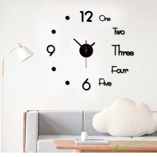 (formyhome) reloj de pared grande diy acrílico espejo superficie 3d reloj pegatinas decoración del hogar