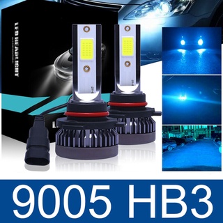 2x Mini 8000K azul hielo 9005 HB3 120W 12000LM LED bombillas de faros delanteros de alto haz bajo ☆conoce asellmall