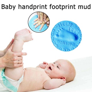 20g cuidado del bebé mano pie almohadilla de tinta de arcilla suave bebé sin lavado huella barro