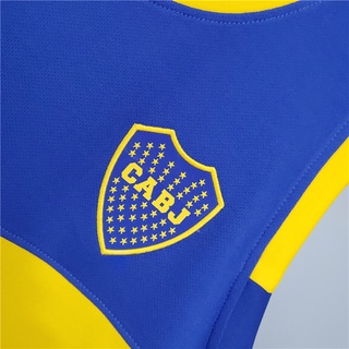 Boca Juniors Home Blue Basketball Jersey (5)