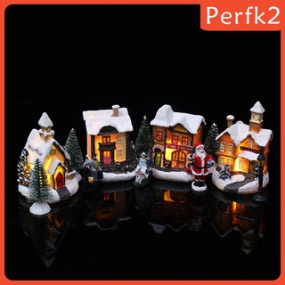 [PERFK2] Luz LED para niños feliz navidad luminosa casa Santa Multicolor