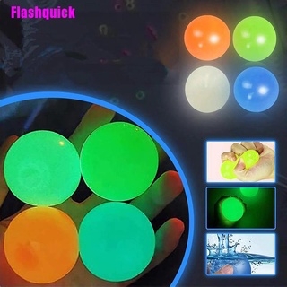 [Flashquick] 3 piezas bola de pared alivio del estrés techo Squash bola Globbles bola pegajosa