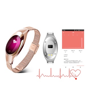 * reloj inteligente xjg z18 con contador de pasos/monitor de frecuencia cardíaca