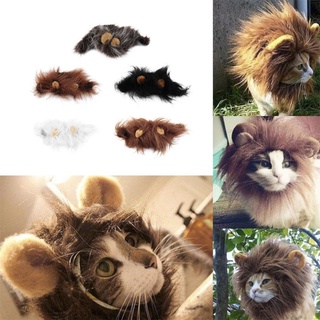 Disfraz De mascota De león/manejo Para Gato/Halloween/fiesta navideña con orejas