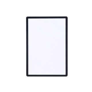 kyrk 1pc Compatible With New 3DS LL 3DSXL Replacement Black White Top Front Screen Frame Lens Cover LCD Screen Protector panel For 3DS XL LL (4)