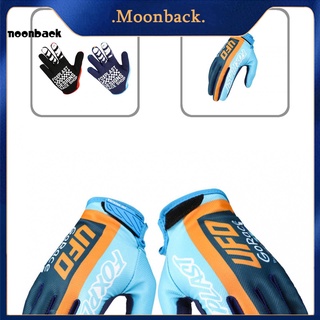Moon - guantes de dedo completo para bicicleta, Motocross, deportes, fuerte fricción para deporte