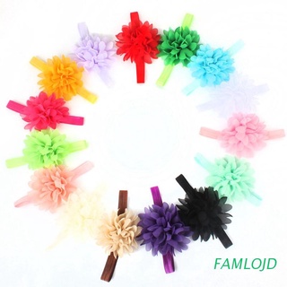 FAMLOJD 10Pcs Kids Baby Girl Toddler Flower Hair Band Headwear Headband Accessories Cute