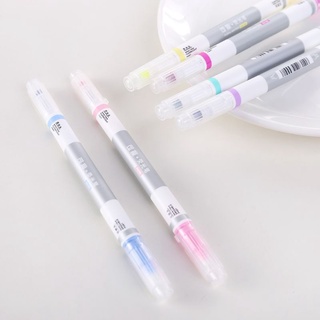 hea 6pcs/set Erasable Highlighter Pen Marker Pastel Liquid Chalk Fluorescent Pencil Drawing Stationery (6)