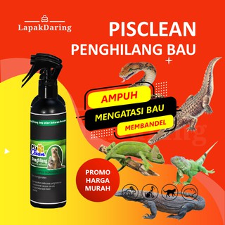 Pisclean Spray removedor de olores pisclean orinar orinar urinario urinario para jaula de reptiles, Etc.