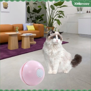 [yzoy] juguetes de gato interactivos para gatos de interior con luz led juguetes para gatos gatitos chaser roller auto 360 grados