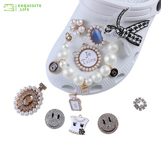 CHARMS Nuevo PVC Jibbitz agujero zapatos accesorio perla hebilla encantos decoración de zapatos MTKDream