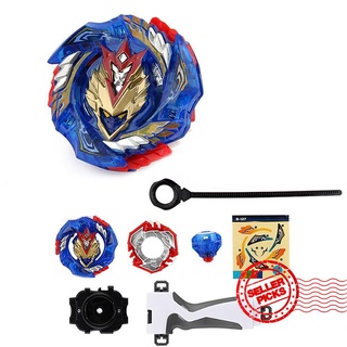 B-127 Burst Beyblade Super Z Series Undefeated Valkyrie Launcher Handle Ruler Beyblade with W5H2