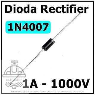 1n4007 DO-41 1A 100V rectificador diodo diodo