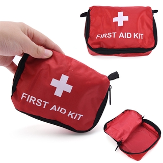 Camping Emergency Bandage Medical Survival Drug Case First Aid Kit Pack Bag