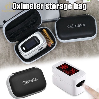 oxímetro bolsa de almacenamiento de la bolsa protectora portátil de la cremallera de transporte de la bolsa de la caja para oxímetro de pulso de la yema de dedo (1)