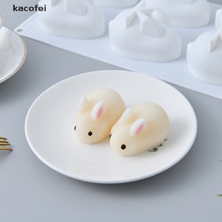 [kacofei] moldes para hornear postres mousse decoración de tartas moldes de silicona 3d conejo pastel moldes