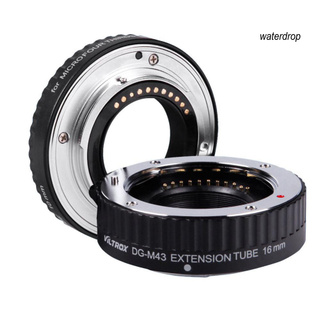 WD Viltrox DG-M43 Auto Focus Lens Extension Tube Ring Adapter for Micro M4/3 Camera