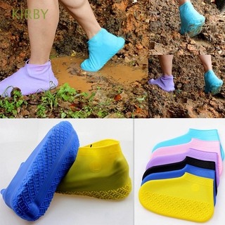 KIRBY adulto botas cubre Unisex accesorios de zapatos cubre zapatos impermeable reutilizable silicona antideslizante antideslizante plegable zapatos de lluvia/Multicolor