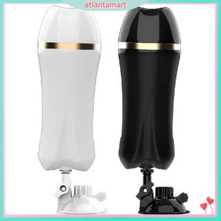 Men Dual Channel Vagina Penis Vibrator Stimulator Masturbator Cup Adults Sex Toy