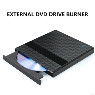 USB 3.0 externo DVD RW CD quemador ultrafino unidad óptica portátil lector de bandeja reproductor adecuado para ordenadores portátiles