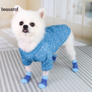 Bea_ calcetines suaves para cachorros/calcetines medianos grandes para cachorros/calcetines cálidos para canguro transpirables