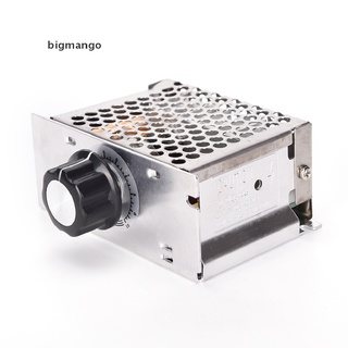 [bigmango] 4000w 220V AC SCR Motor velocidad controlador de luz módulo regulador de voltaje Dimmer caliente