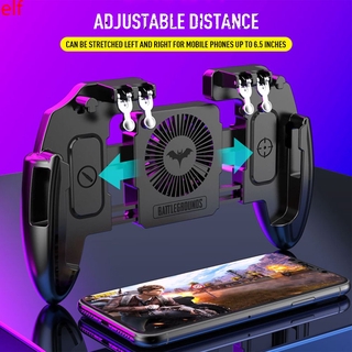 Six Finger Mobile Gamepad Game Controller For MEMO Mobile Phone Game Joystick With Heat Dissipation Function WholesaleGamepad Support Joystick Control For Cell Phone Games Mobile Game Pubg Controller K21 TRIGGER L1 X R1H5 Pubg Mobile Game Controller Andro (1)