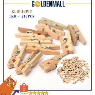 Gm04 Clips de madera/Clips de madera/Clips de madera/Clips de madera (1 KG = 650 piezas)
