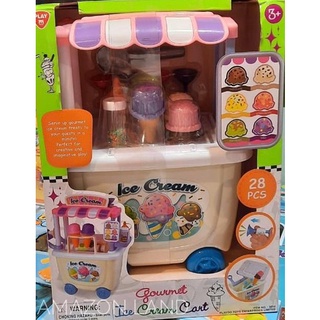 Playgo Toys Gourmet helado carrito Playset (juguetes infantiles)