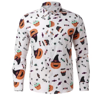 (pdfas.mx) hombres otoño moda casual halloween impreso de manga larga top blusa camisa (6)