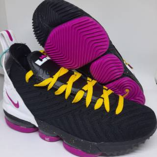 Nike Lebron James 16 negro blanco rosa hombre baloncesto zapatos envío gratis