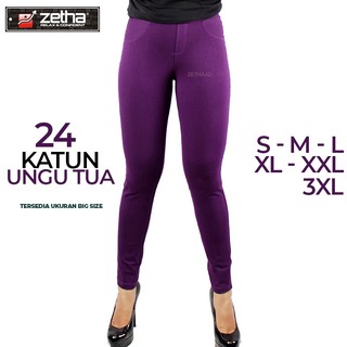 Leggings zetha púrpura oscuro