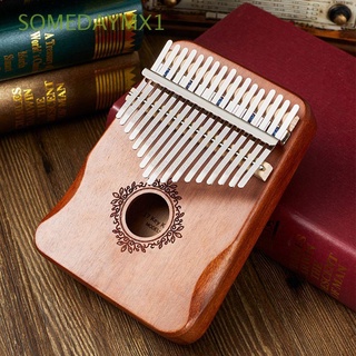Somedaymx1 libro De madera De aprendizaje/martillo De Tune/Instrumento Musical Kalimba/Piano 17 Teclas