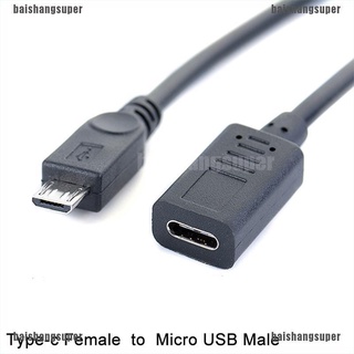 ba1mx usb type-c hembra a micro usb macho otg conector adaptador 210831
