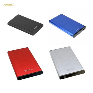 Anqo1 High Speed USB 3.0 Mobile Hard Disk External HDD Hard Drive 500GB/1TB/2TB Capacity