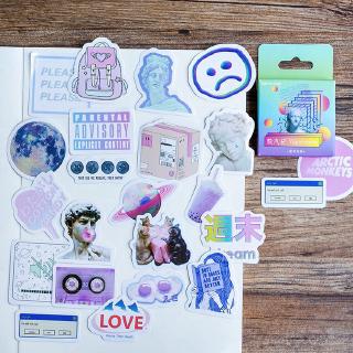 45 pzas caja de stickers Decorativos de Papel pequeño (1)