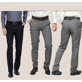 Pantalones largos para hombre, trabajo de oficina