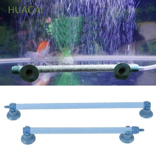 HUACAI Fresco Piedra de la bomba de aire Burbuja Aireador de pecera Accesorios para acuarios Hidropónico Tubo de burbuja de pared Tubo de aireación Difusor Agua Bomba de oxigeno/Multicolor