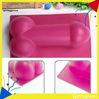 SPRI Portable Candy Mold BPA Free Dick Shaped Dessert Mold High Toughness for Home