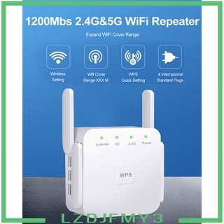 [precio actividad] 1200mbps 2.4g 5g wireless wifi repetidor 4 antenas repetidoras de señal (7)