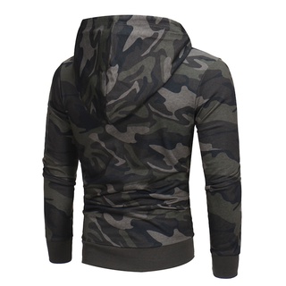♀♀ leomcio.mxFlash Sale Long SleeveMens' Long Sleeve Camouflage Hoodie Hooded Sweatshirt Tops Jacket Coat Outwear