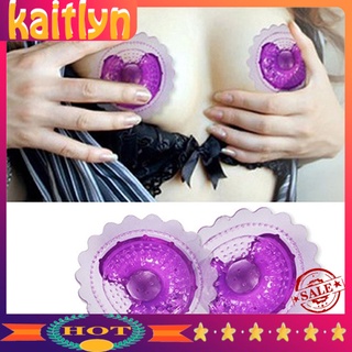 <Kaitlyn> 2 piezas masajeador de pezón de pecho Sexual Dual vibración de choque pecho masaje vibradores