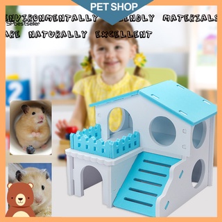 spbestseller ocio hamster casa pequeñas mascotas escondite hámster casa ejercicio entrenamiento para guinea-pig