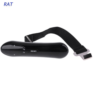 RAT Digital Luggage Scale 50kg/110lb 50g Capacity Portable Digital Travel Suitcase Scale Hanging Scales Weight with Tare Function Backlight LED Display for Travel Outdoor Home